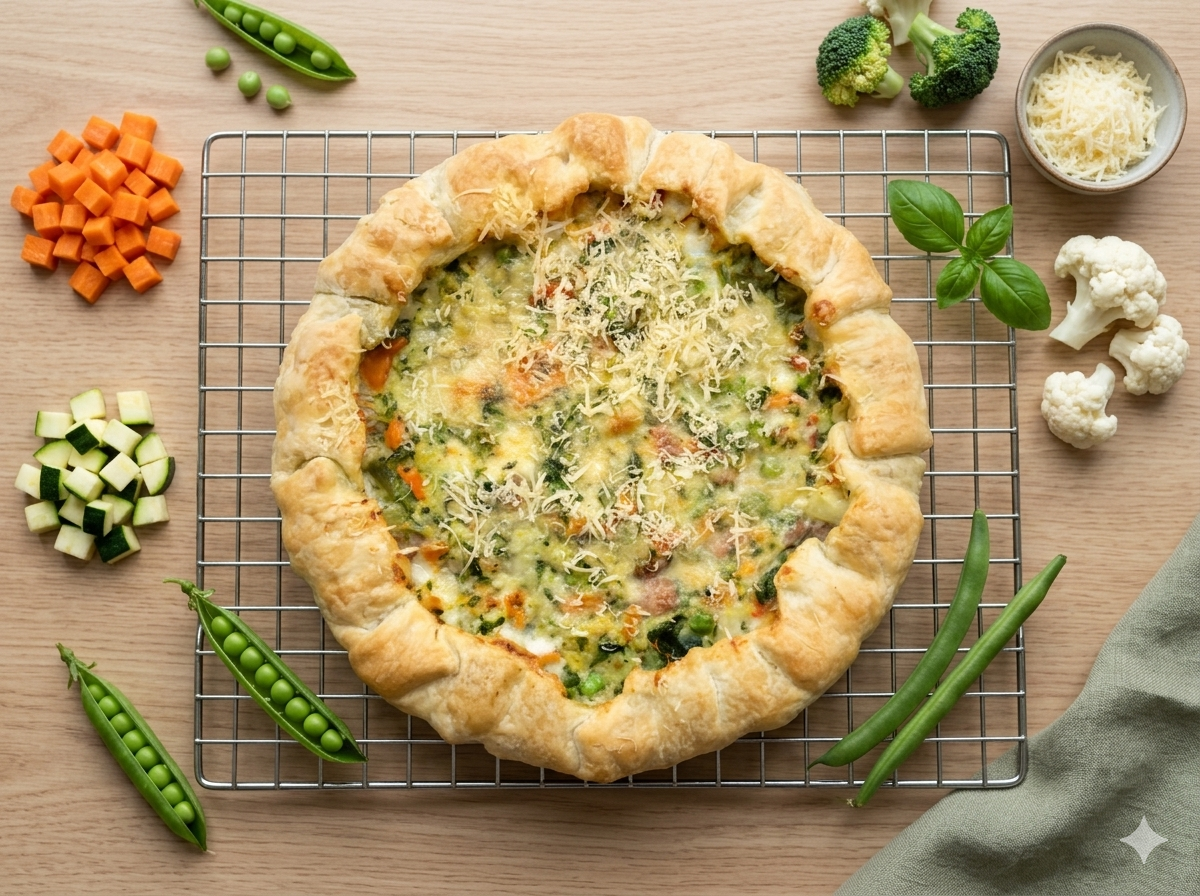Torta Salata di Minestrone