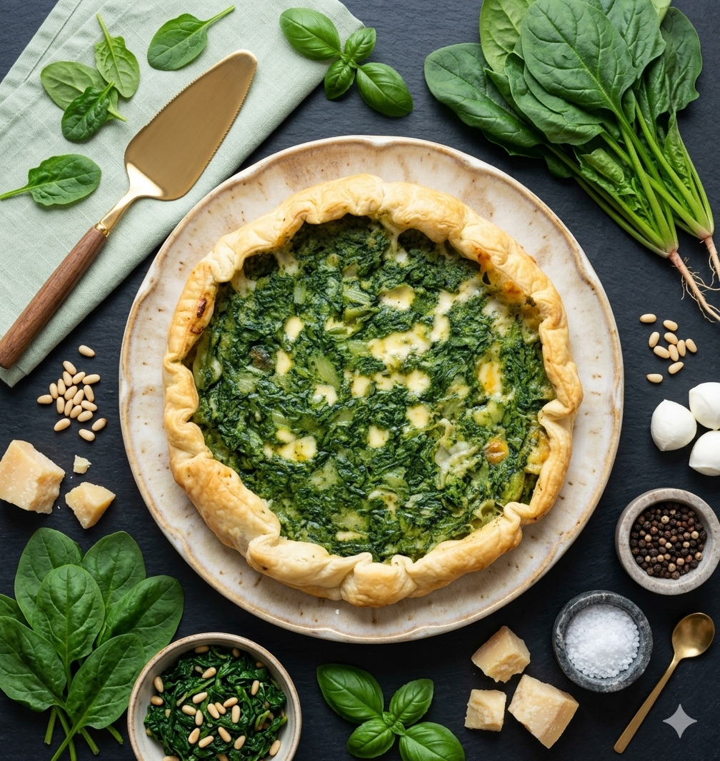 Torta Salata di Spinaci