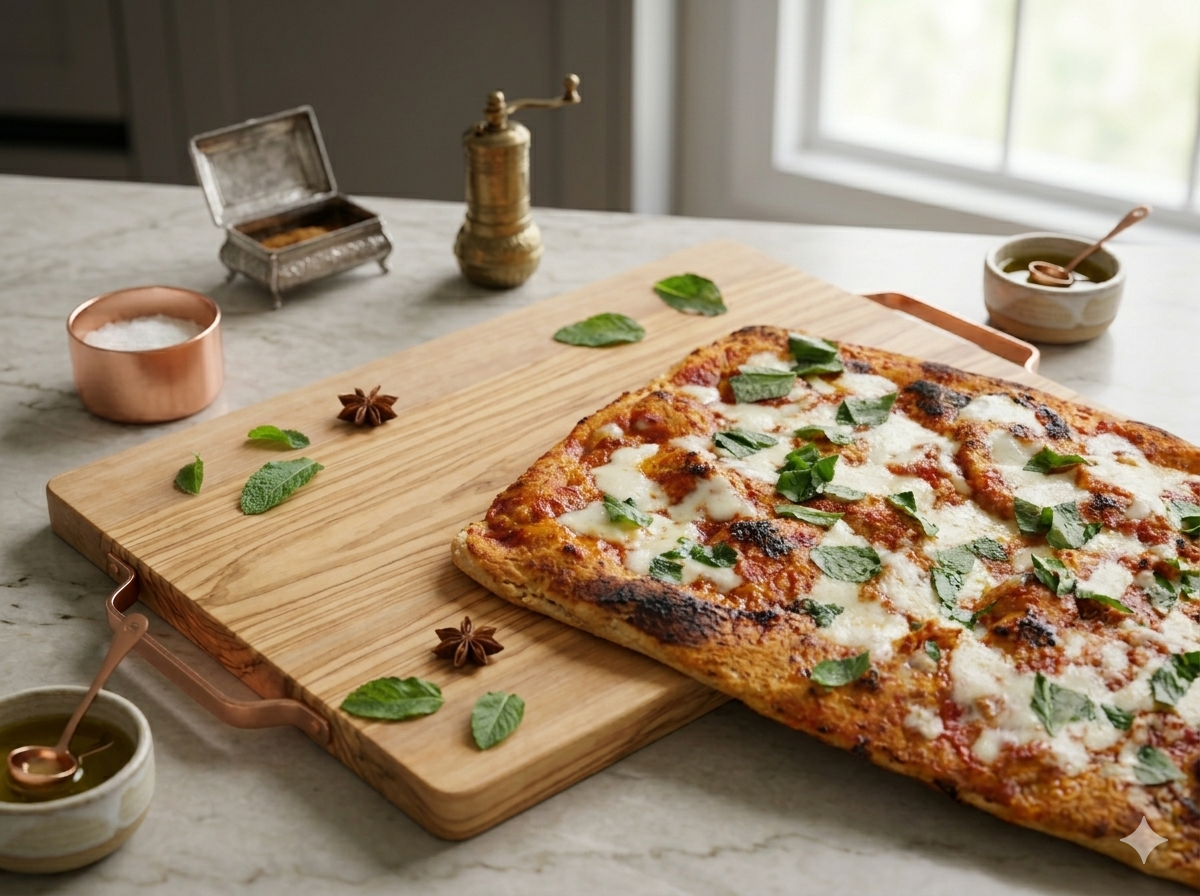 Pizza in Teglia — Diretta