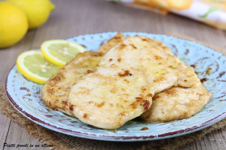 Scaloppine di Petto di Pollo al Limone