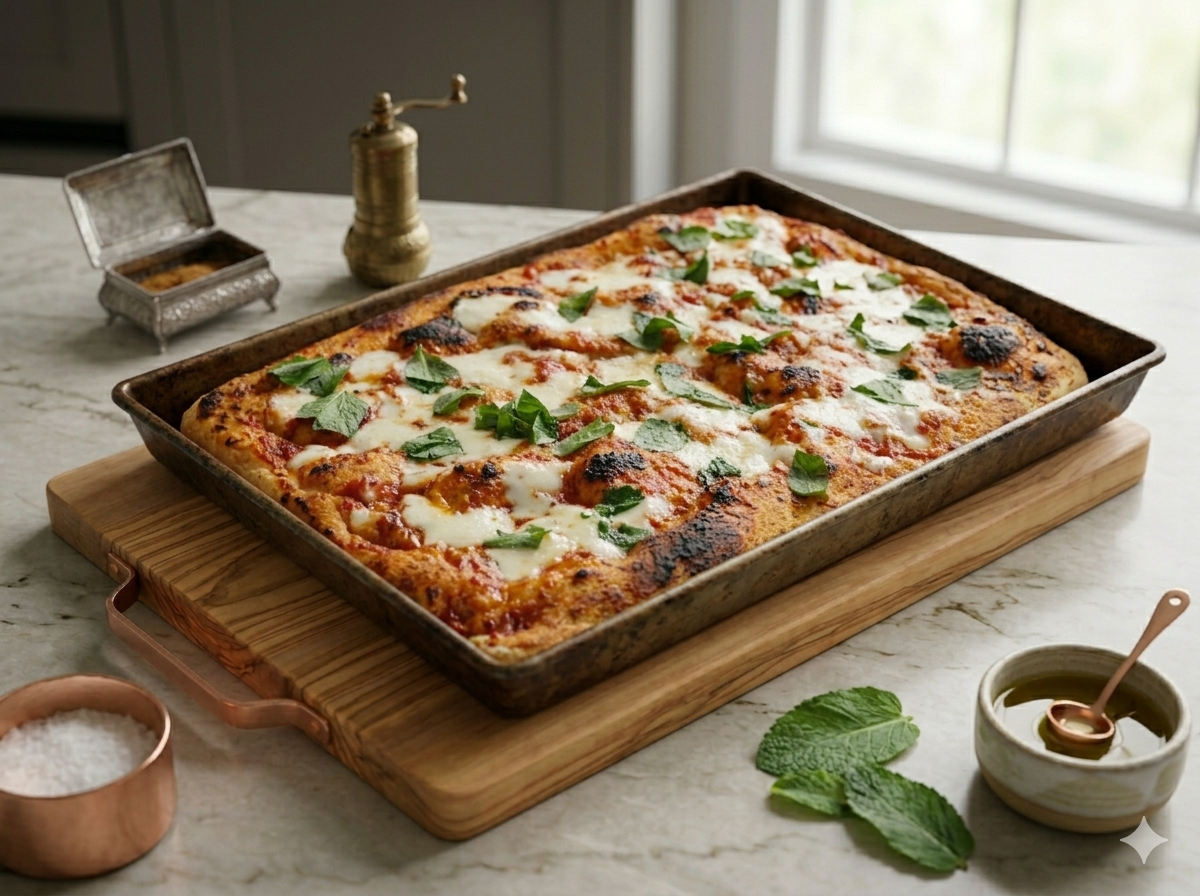 Pizza in Teglia — Soffice
