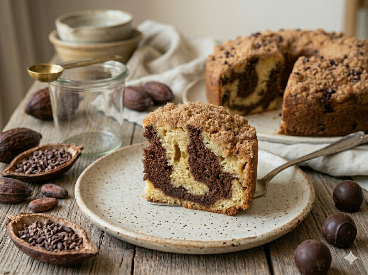 Ciambellone Bicolore all’Acqua